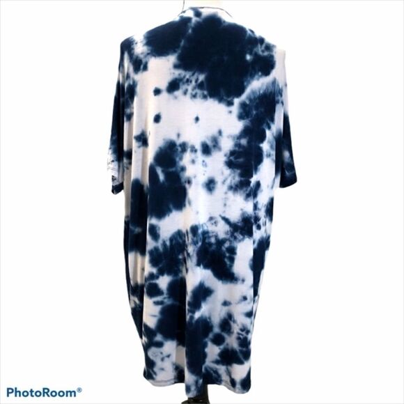 Maurices Tie Dye Caftan with Drawstring Waist - Picture 3 of 6